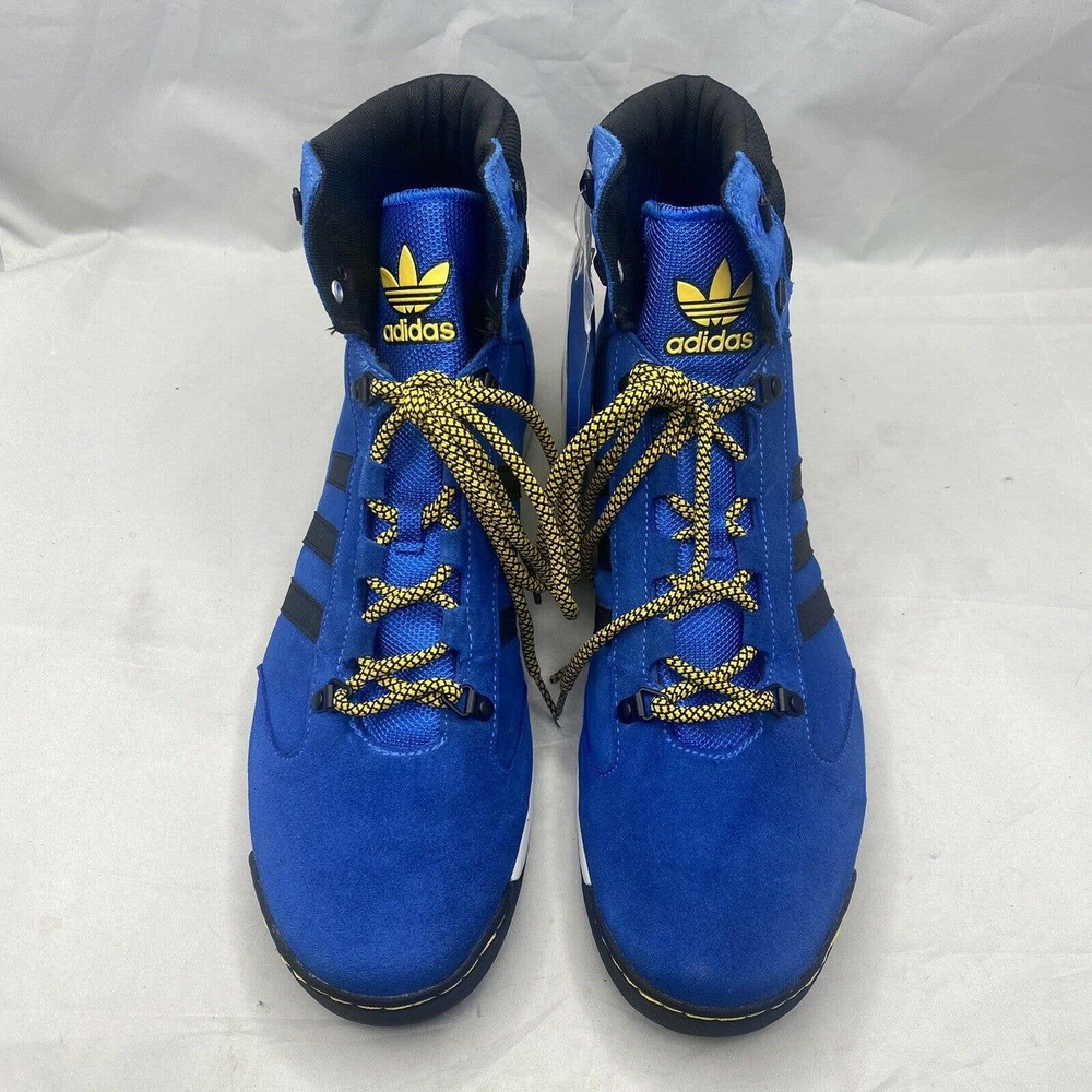 DS Adidas Originals Fourteener Sneaker Boots Blue G50575 Mens Sz 12.5/ EU 46.5 - Picture 3 of 9